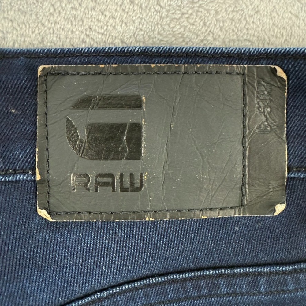 G Star Raw Jeans Mens 29x30 Blue Revend Slim Tapered Dark Wash Denim - Picture 5 of 12